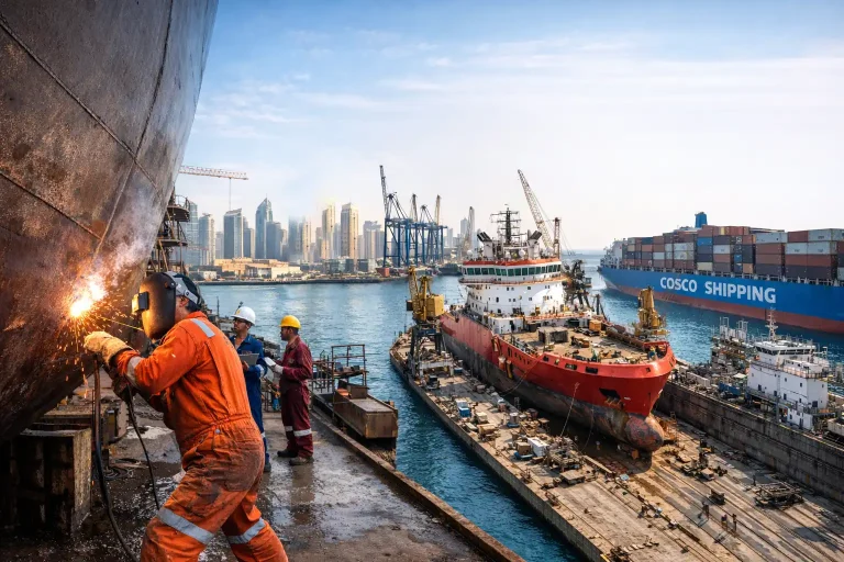 Top 5 Reasons Why Ship Owners in Dubai Should Choose Local Marine Services for Efficient Repair and Maintenance
